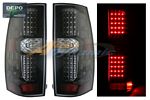 Chevy Tahoe 2007-2014 Depo Carbon Fiber LED Tail Lights