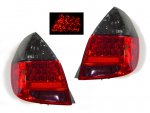 Honda Fit 2006-2008 Depo Red and Smoked LED Tail Lights