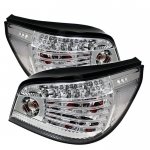 2005 BMW 5 Series E60 Clear LED Tail Lights
