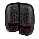 2007 Ford F250 Super Duty Smoked LED Tail Lights