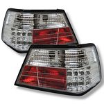 Mercedes Benz E Class 1986-1995 Clear LED Tail Lights