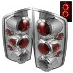 2004 Dodge Ram 3500 Clear Ring LED Tail Lights