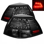 Pontiac G8 2008-2009 Black LED Tail Lights