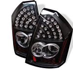 Chrysler 300C 2005-2007 Black LED Tail Lights