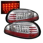 1999 Pontiac Grand Prix Clear LED Tail Lights