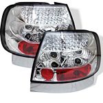 1998 Audi A4 Clear LED Tail Lights