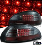 2002 Pontiac Grand Prix Smoked LED Tail Lights