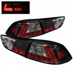 Mitsubishi Lancer 2008-2015 Black LED Tail Lights