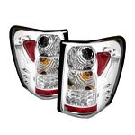 2004 Jeep Grand Cherokee Clear LED Tail Lights