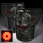 2007 Toyota Tundra Smoked Ring LED Tail Lights