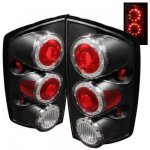 2005 Dodge Ram 2500 Black Ring LED Tail Lights