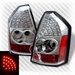 Chrysler 300 2005-2007 Clear LED Tail Lights