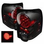 2003 Ford Explorer Black LED Tail Lights