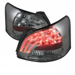 2009 Toyota Yaris Sedan Smoked LED Tail Lights