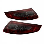 2006 Porsche 911 Red and Smoked LED Tail Lights