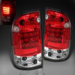 2004 Toyota Tacoma Red and Clear LED Tail Lights