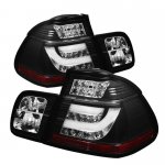 BMW 3 Series E46 Sedan 2002-2005 Black LED Tail Lights