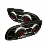 1993 Nissan 240SX Hatchback Black LED Tail Lights