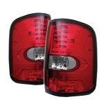 2005 Ford F150 Red and Clear LED Tail Lights