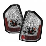 2009 Chrysler 300C Clear LED Tail Lights