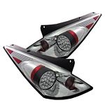 2002 Nissan 350Z Clear LED Tail Lights