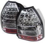 2000 Honda Civic Hatchback Clear LED Tail Lights