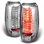 2012 Chevy Avalanche Clear LED Tail Lights