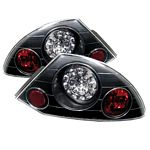 2002 Mitsubishi Eclipse Black LED Tail Lights