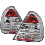2000 Mercedes Benz C Class Clear LED Tail Lights