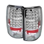 GMC Yukon Denali 2001-2006 Clear LED Tail Lights