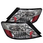 2008 Honda Civic Coupe Clear LED Tail Lights