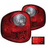 2003 Ford F150 Flareside LED Tail Lights Red and Smoked