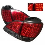 2001 Lexus RX300 Red and Smoked LED Tail Lights