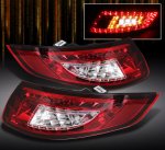 2007 Porsche 911 Red and Clear LED Tail Lights