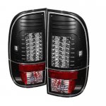 2006 Ford F450 Super Duty Black LED Tail Lights