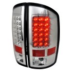 2004 Dodge Ram 3500 Clear LED Tail Lights