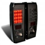 Hummer H3 2006-2009 Smoked LED Tail Lights