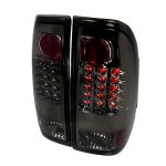 2005 Ford F350 Super Duty Smoked LED Tail Lights