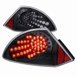 2002 Mitsubishi Eclipse Full LED Tail Lights Black