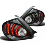 2003 Dodge Neon Black LED Tail Lights