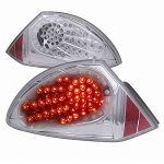 2002 Mitsubishi Eclipse Full LED Tail Lights Chrome