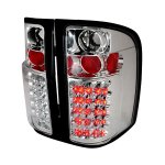 2012 Chevy Silverado Chrome LED Tail lights