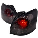 Toyota Yaris Hatchback 2007-2008 Smoked LED Tail Lights