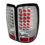 2002 Chevy Tahoe Clear LED Tail Lights