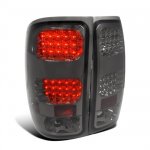 GMC Sierra 3500HD 2007-2013 Smoked LED Tail Lights