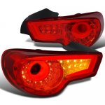 2013 Scion FRS LED Tail Lights Red