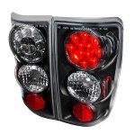 1999 GMC Jimmy Black LED Tail Lights