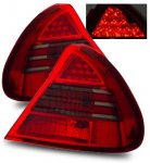 Mitsubishi Mirage 1999-2002 LED Tail Lights Red and Smoked