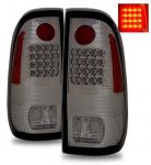 2007 Ford F250 Super Duty LED Tail Lights Smoked Lens