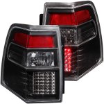 2015 Ford Expedition Black LED Tail Lights